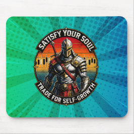 Befriedige deine Seele, tausche für Selbstwachstum Mousepad