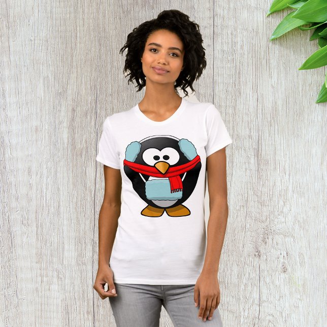 Befriedigter Pinguin T - Shirt (Von Creator hochgeladen)