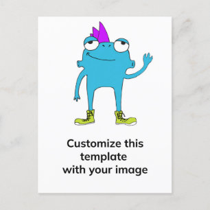 BeFunky Vertikale Postkarte