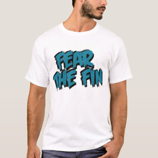 Befürchten Sie das Flossen-Logo (aquamarin) T-Shirt