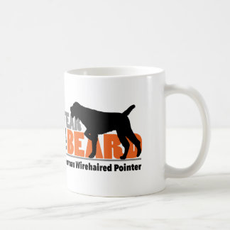 Befürchten Sie den Bart - deutschen Kaffeetasse