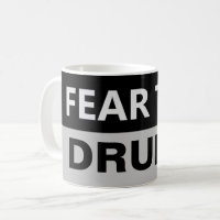 BEFÜRCHTEN SIE DEN DRUMS Drummer Percussionist Mus
