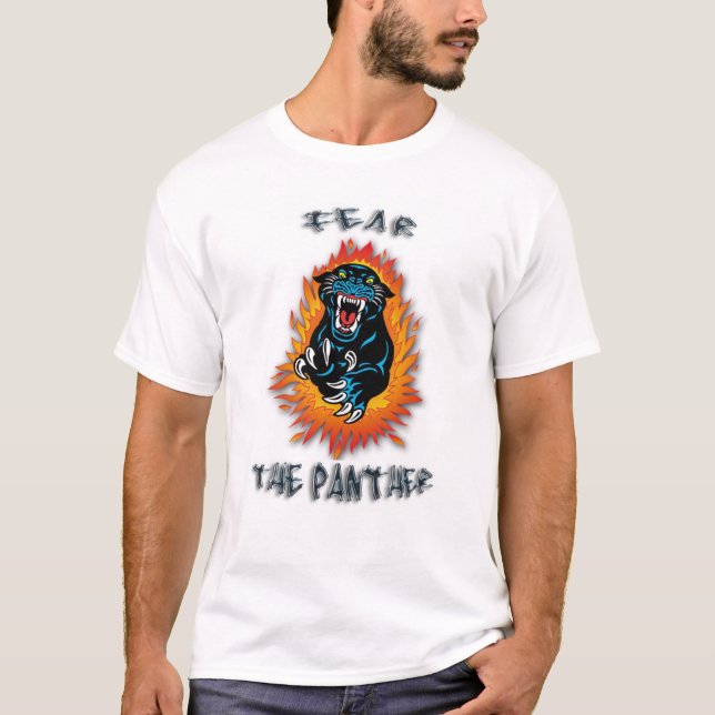 Befürchten Sie den Panther T-Shirt (Vorderseite)
