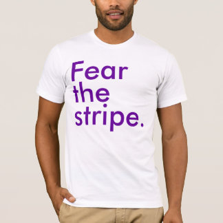 Befürchten Sie den Streifen | s und J-Markt T-Shirt