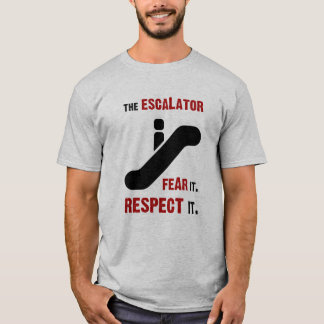 Befürchten Sie die Rolltreppe T-Shirt