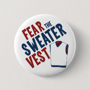 Befürchten Sie die Strickjacke-Weste Button