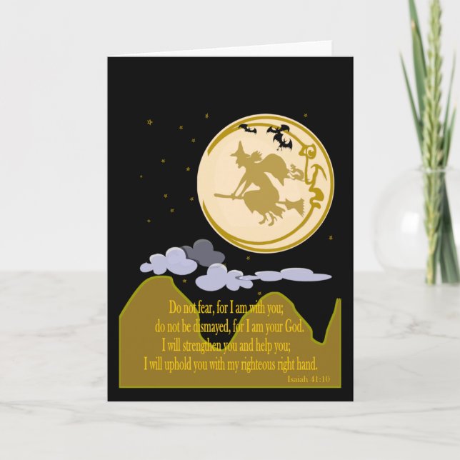 Befürchten Sie nicht - Jesaja-41:10 Karte (Vorderseite)