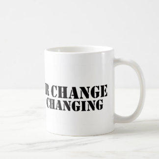 Befürchten Sie nicht Kaffee-Tassen-großen Druck Kaffeetasse