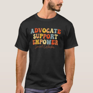Befürworter der Förderung der Ermächtigung von Soz T-Shirt