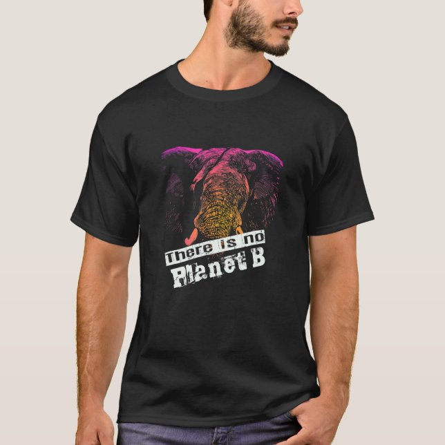 BEFÜRWORTET, DASS ES KEINEN PLANET FÜR DEN Klimawa T-Shirt (Vorderseite)