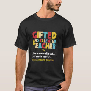 begabter und talentierter Lehrer Professor Dozent T-Shirt