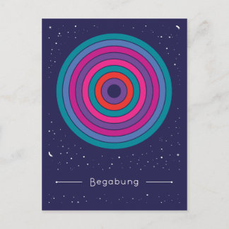 Begabung Postkarte
