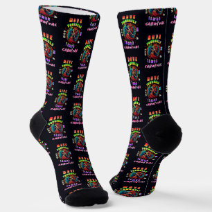Begeben Sie sich in einen Samba-Karneval Socken