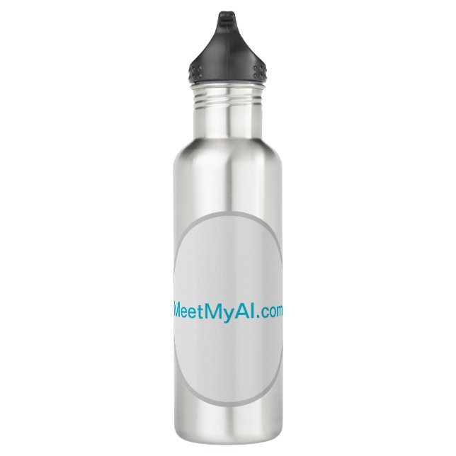 Begegnen Sie meine AI-Flasche aus rostfreiem Stahl Edelstahlflasche (Rechts)