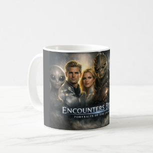 Begegnungen jenseits des Sci-Fi-Charakter-Bechers Kaffeetasse