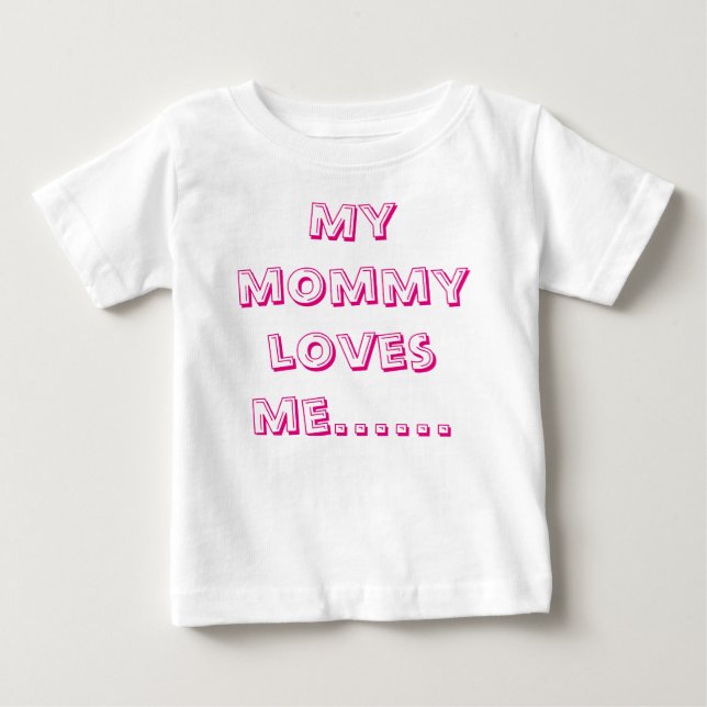 Begehren eines Bekleidungsmittels Baby T-shirt (Vorderseite)