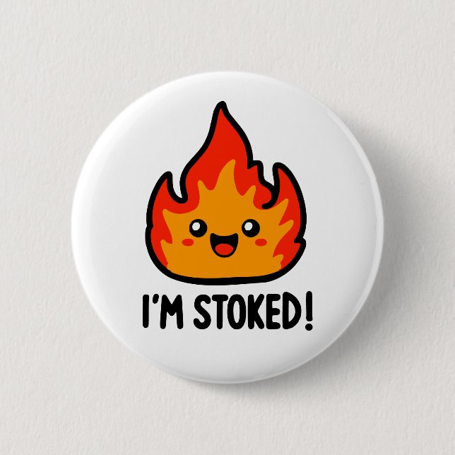 Begeistert Button (Vorderseite)