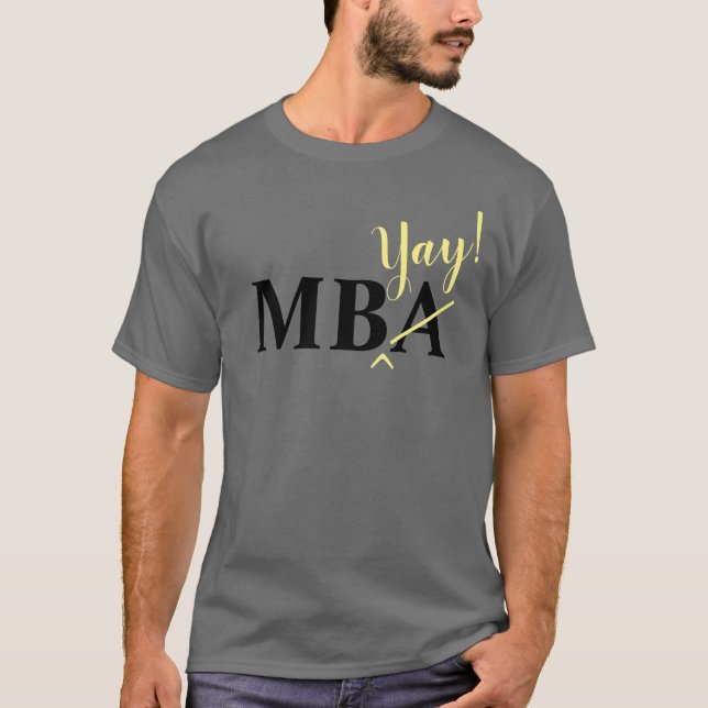 Begeisterter MBA-T - Shirt (Vorderseite)