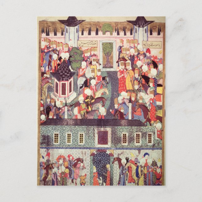Begeisterung für Suleyman, den prächtigen Postkarte (Vorderseite)