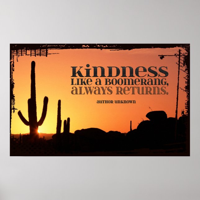 Begeisterung Inspiration Poster Print (Vorne)