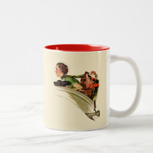 Begeisterung Zweifarbige Tasse