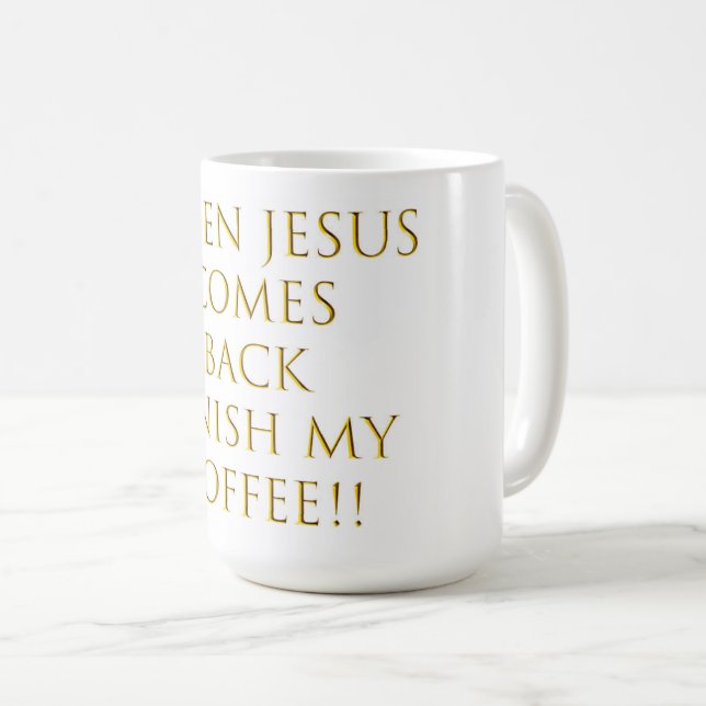 BEGEISTERUNGS-TASSE KAFFEETASSE (VorderseiteRechts)