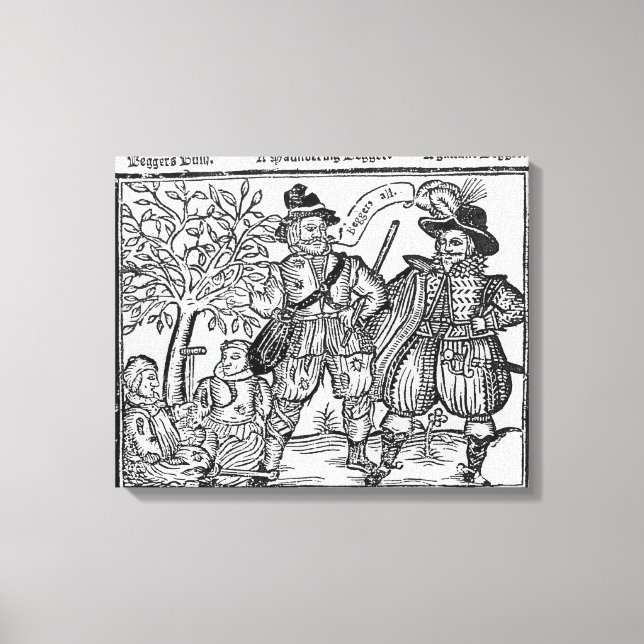 Beggars All Leinwanddruck (Vorderseite)