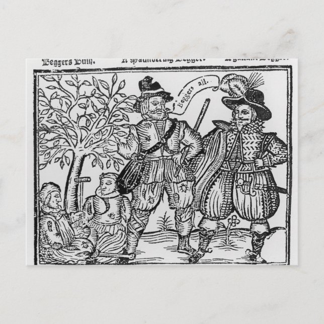 Beggars All Postkarte (Vorderseite)