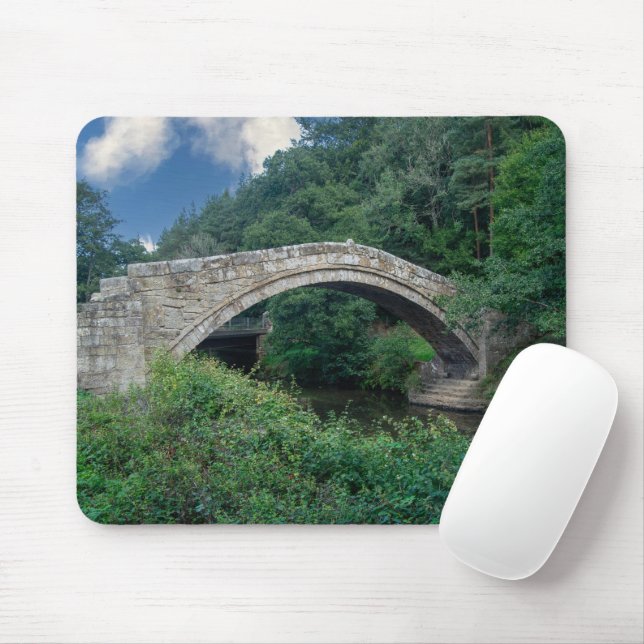 Beggar's Bridge, Glaisdale Mousepad (Mit Mouse)