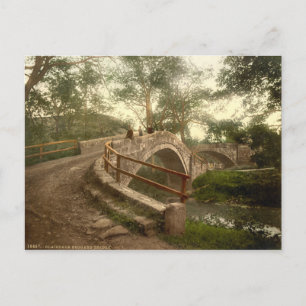 Beggar's Bridge, Glaisdale, Yorkshire, England Postkarte