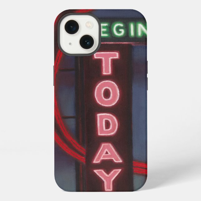 Begin Today 2009 iPhone Hülle (Rückseite)