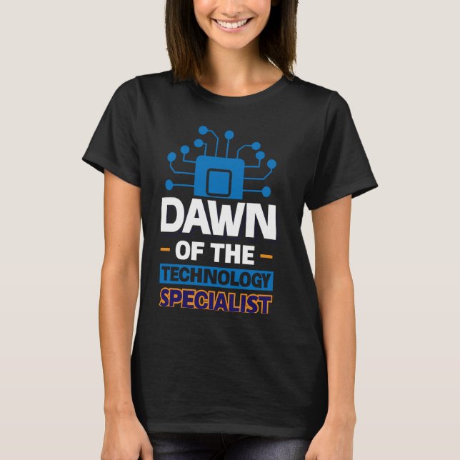 Beginn des Technikspezialisten T-Shirt (Vorderseite)