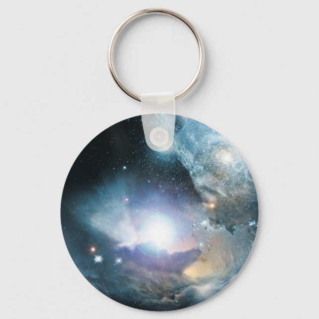 Beginn des Universums Schlüsselanhänger (Vorderseite)