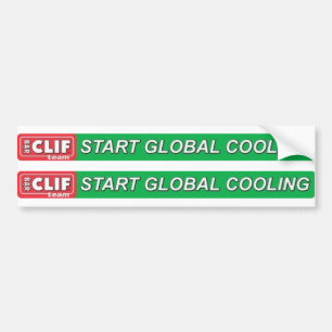 Beginnen Sie globales abkühlendes Spitzenrohr-Logo Autoaufkleber