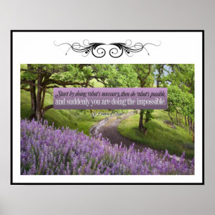 Beginnen Sie, indem Sie kundenspezifisches Plakat