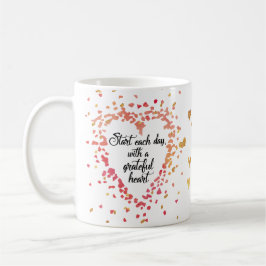 Beginnen Sie jedes inspirierend Zitat des Kaffeetasse