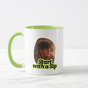 Beginnen Sie mit Sip-Mugs-Geschenken Tasse