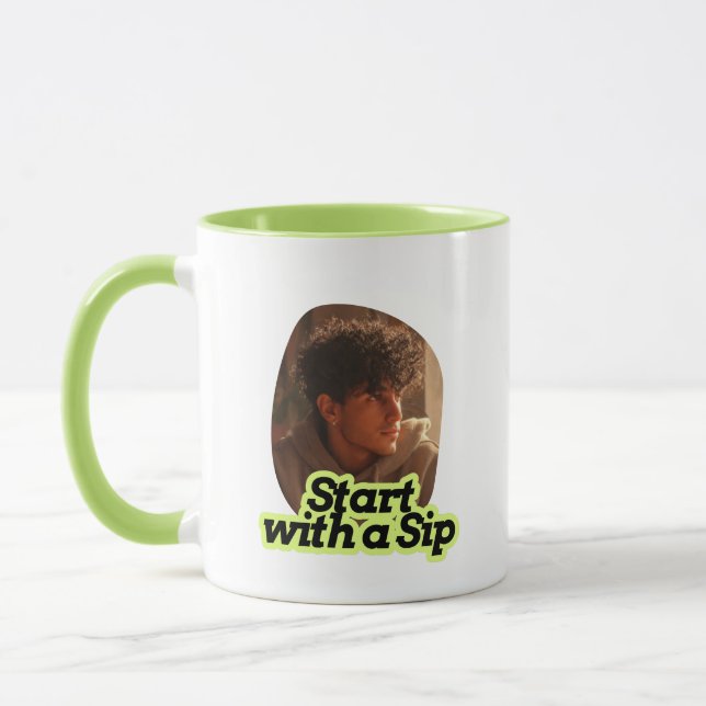 Beginnen Sie mit Sip-Mugs-Geschenken Tasse (Links)