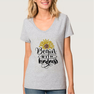 Beginnen Sie mit T - Shirt der Freundlichkeit