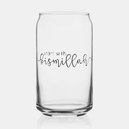 Beginnen wir mit Bismillah Niedlicher moderner isl Dosenglas