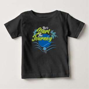 Beginnen wir mit der Reise Baby T-shirt