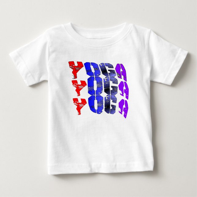 Beginner Yoga Baby T-shirt (Vorderseite)