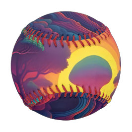 Beginning of The Fall Art Baseball