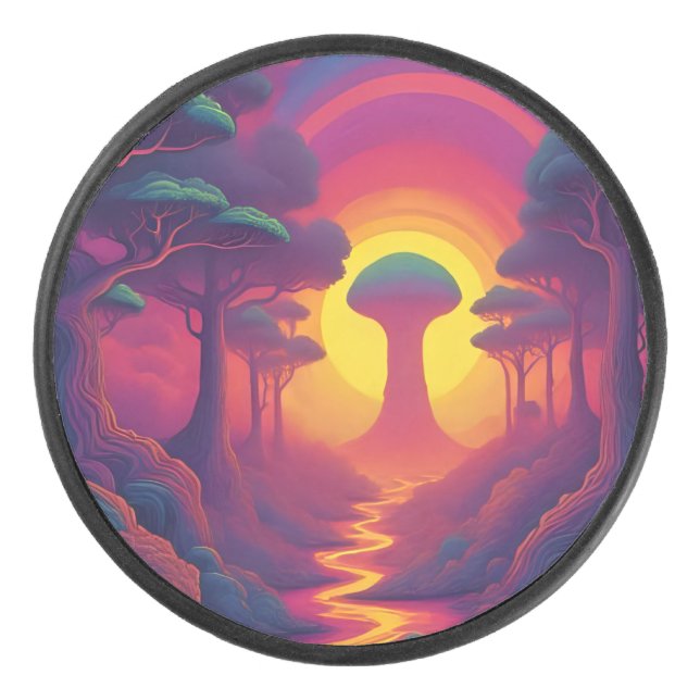 Beginning of The Fall Art Eishockey Puck (Vorderseite)