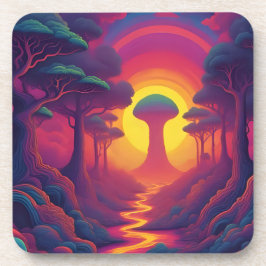 Beginning of The Fall Art Getränkeuntersetzer