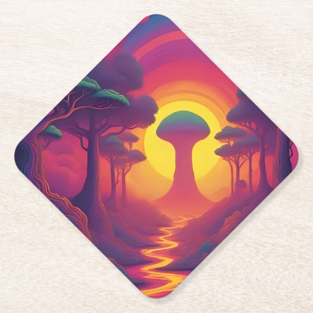 Beginning of The Fall Art Untersetzer (Vorderseite)