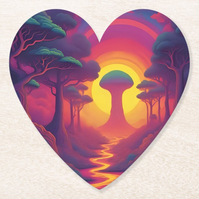 Beginning of The Fall Art Untersetzer (Vorderseite)