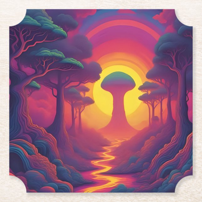 Beginning of The Fall Art Untersetzer (Vorderseite)