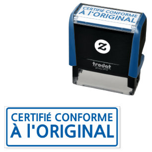 BEGLAUBIGTE KOPIE DES ORIGINALDOKUMENTS PERMASTEMPEL