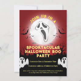 Begleiten Sie uns in einem Spooktacular Halloween Einladung